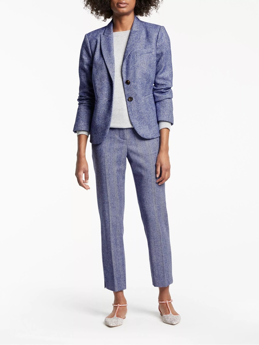 Boden Elizabeth British Tweed Blazer & Boden British Tweed 7/8 Trousers